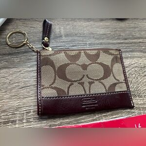 Vintage Coach Leatherware 1941 Slim monogram wallet